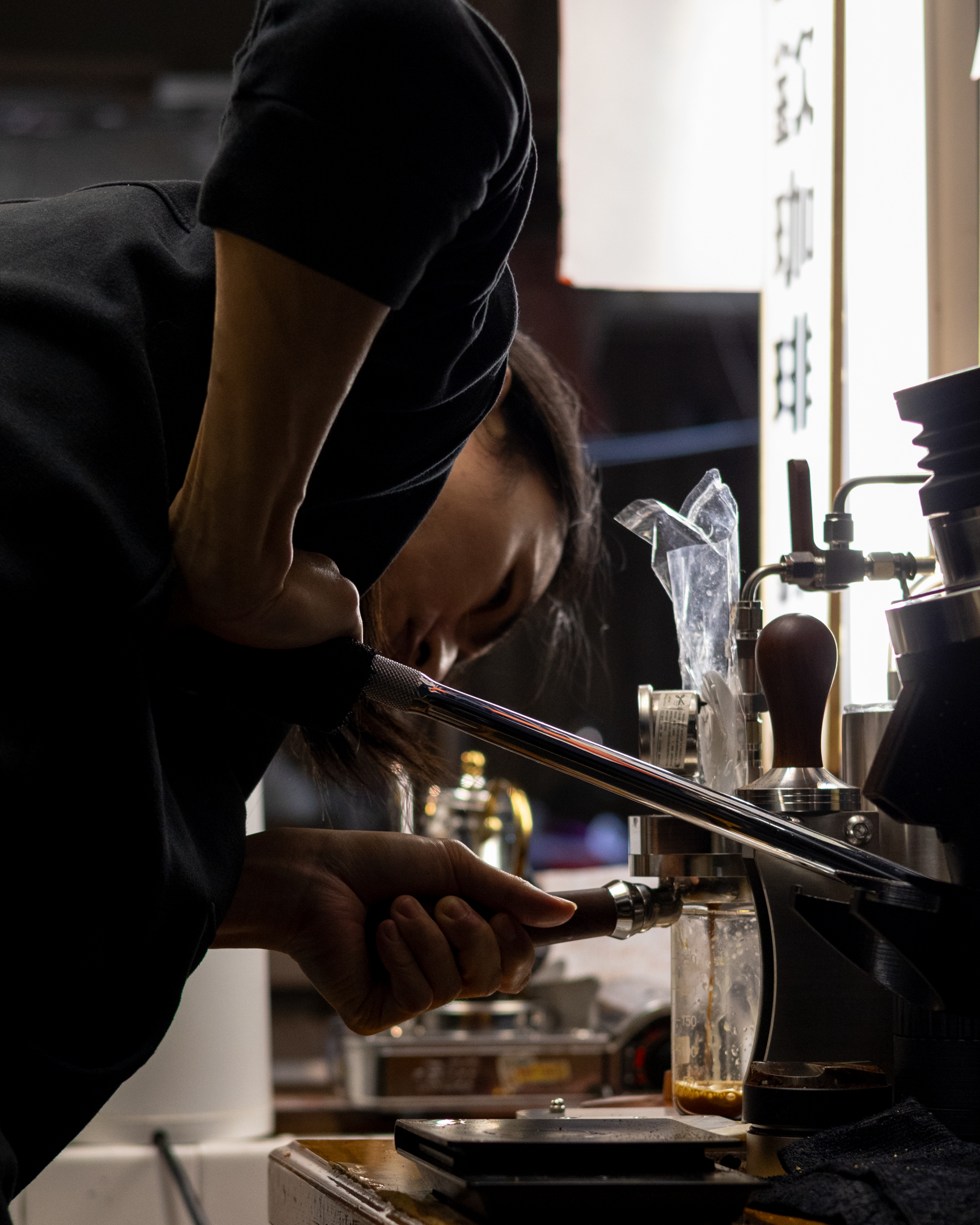 拉桿式濃縮萃取